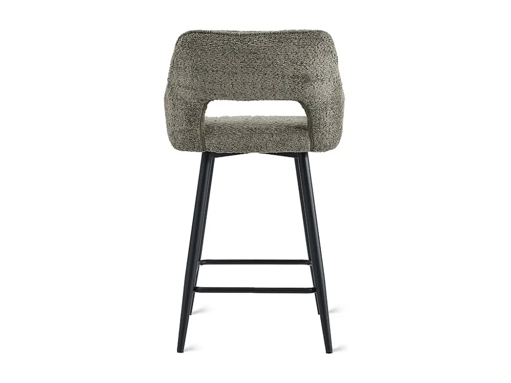 2x Barkruk Ray - Stof Taupe (Set van 2)