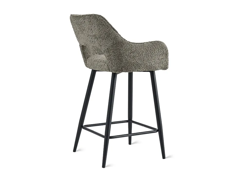 2x Barkruk Ray - Stof Taupe (Set van 2)