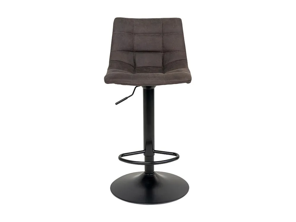 Lot de 2 Tabourets Hauts Middelfart, Gris, 43x43x108 cm, EPIKASA