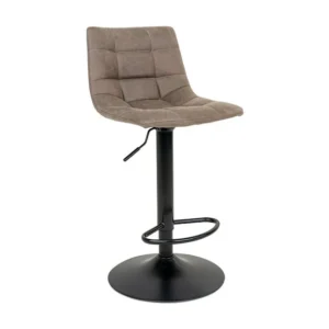 Lot de 2 Tabourets Hauts Middelfart, Marron, 43x43x108 cm, EPIKASA