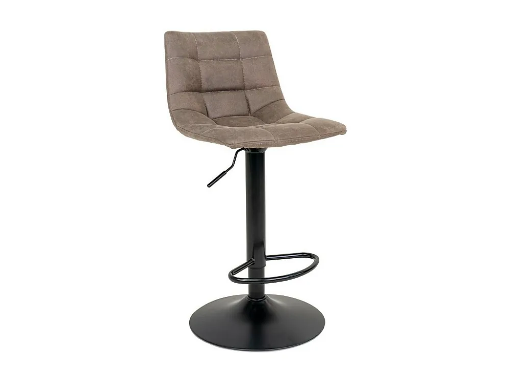 Lot de 2 Tabourets Hauts Middelfart, Marron, 43x43x108 cm, EPIKASA