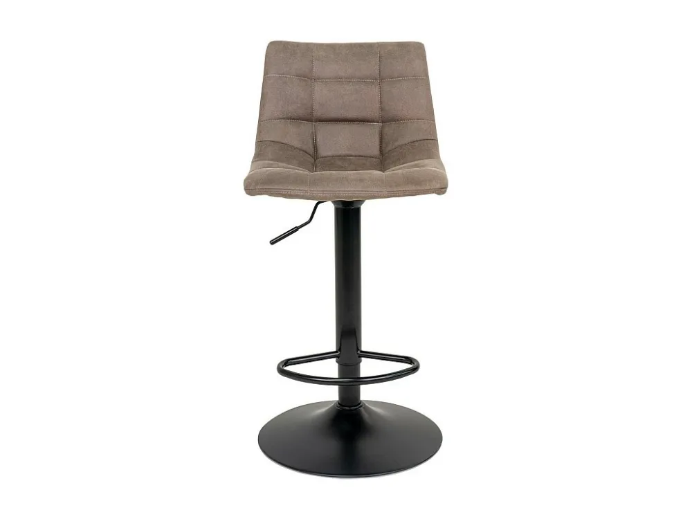 Lot de 2 Tabourets Hauts Middelfart, Marron, 43x43x108 cm, EPIKASA
