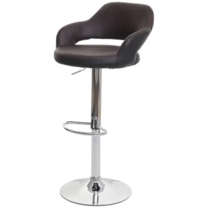 Barkruk MCW-F16, bruin-zwart