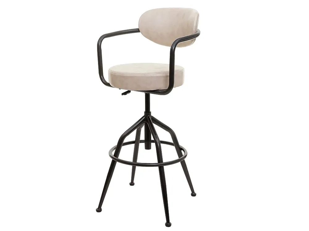 Barkruk MCW-H10f, vintage beige