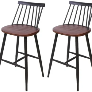 MCW-G69 barkruk (set van 2), vintage bruin