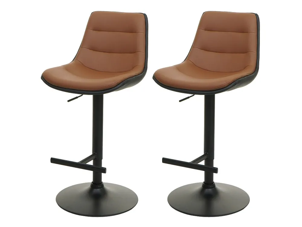 MCW-L85 barkruk (set van 2), bruin