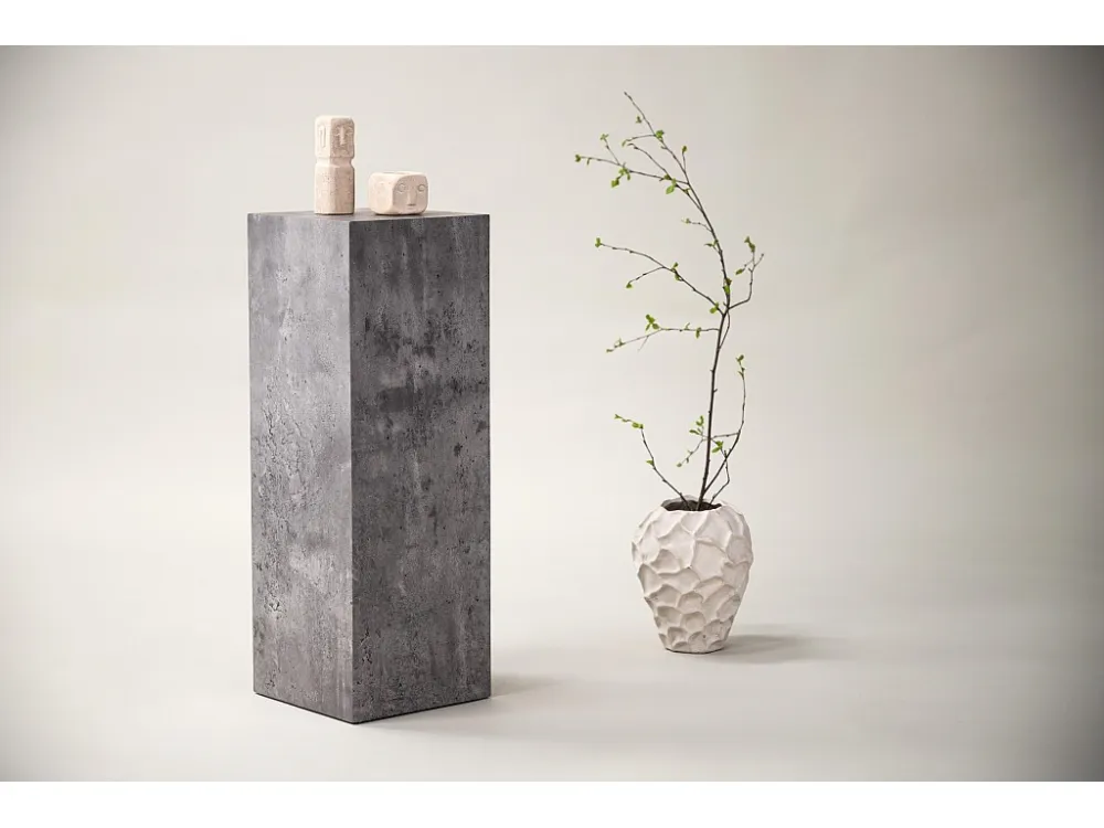 Bijzettafel RAMSVIK ST23 23x23x65 Grijs