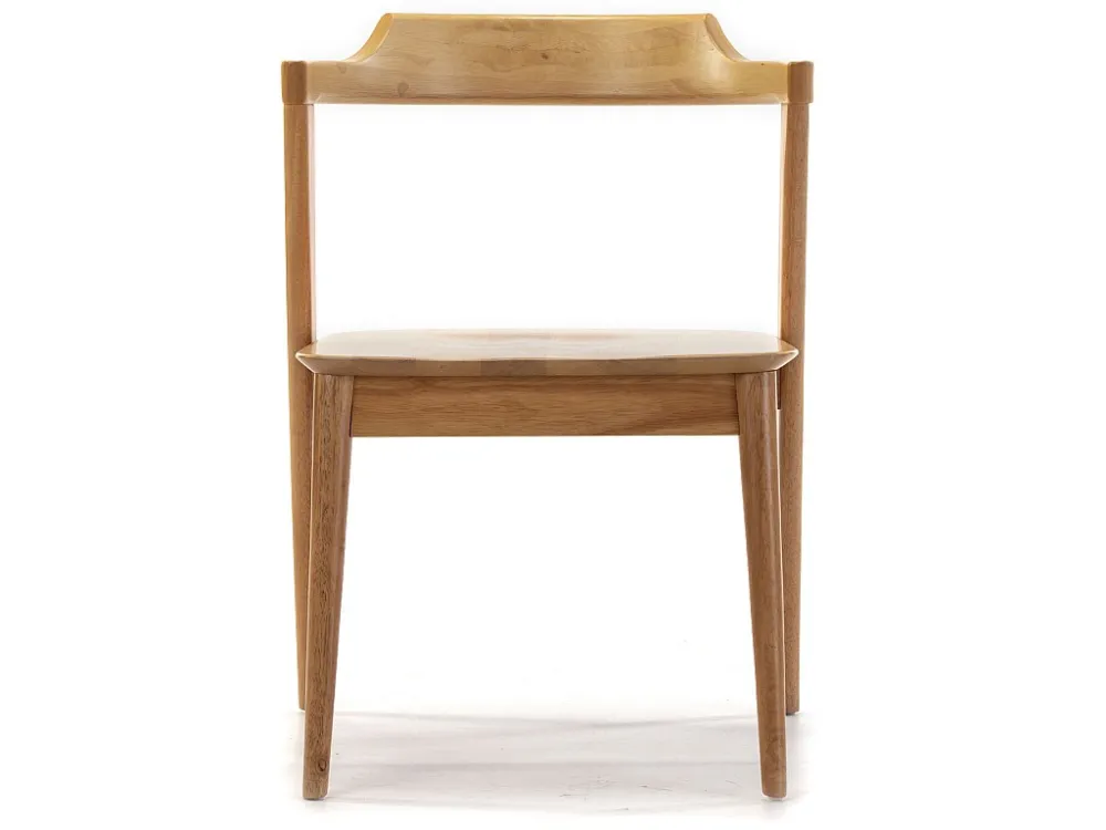 Set van 2 stoelen Venus Kleur Eiken, Massief Hout, 58 x 57,5 x 76 cm VS Venta-stock