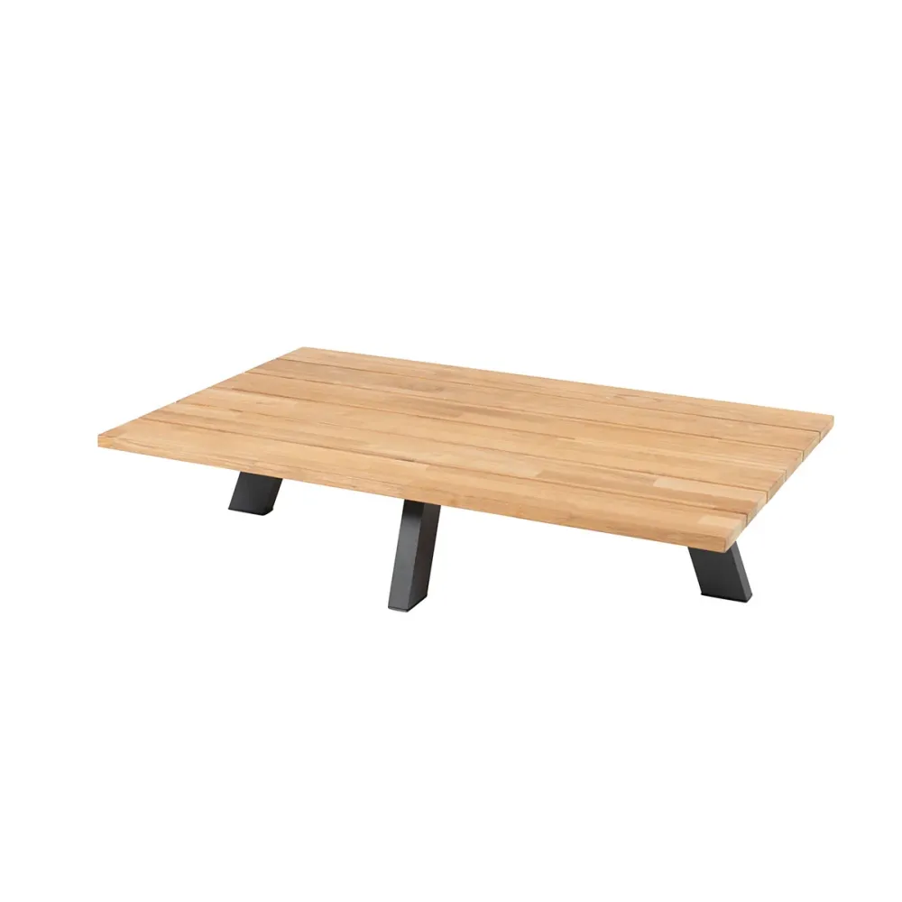 4 Seasons loungetafel Cosmic teak - 120x78x25 cm 4 Seasons Outdoor