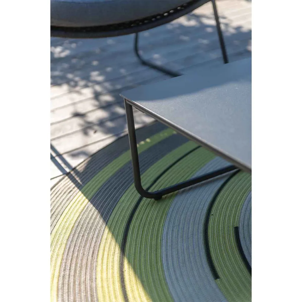 4 Seasons loungetafel Dali donker grijs 110x60x30 cm 4 Seasons Outdoor