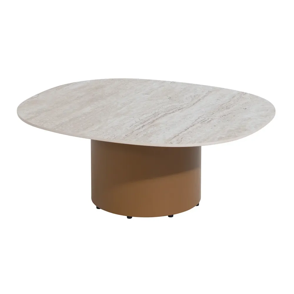 4 Seasons loungetafel Sofie 70x80x30 cm amber - ceramic 4 Seasons Outdoor