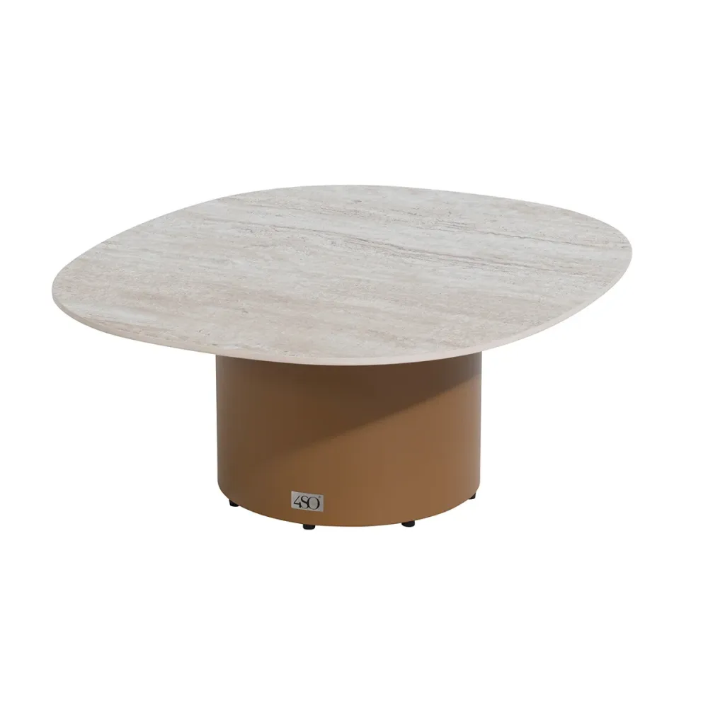 4 Seasons loungetafel Sofie 70x80x30 cm amber - ceramic 4 Seasons Outdoor