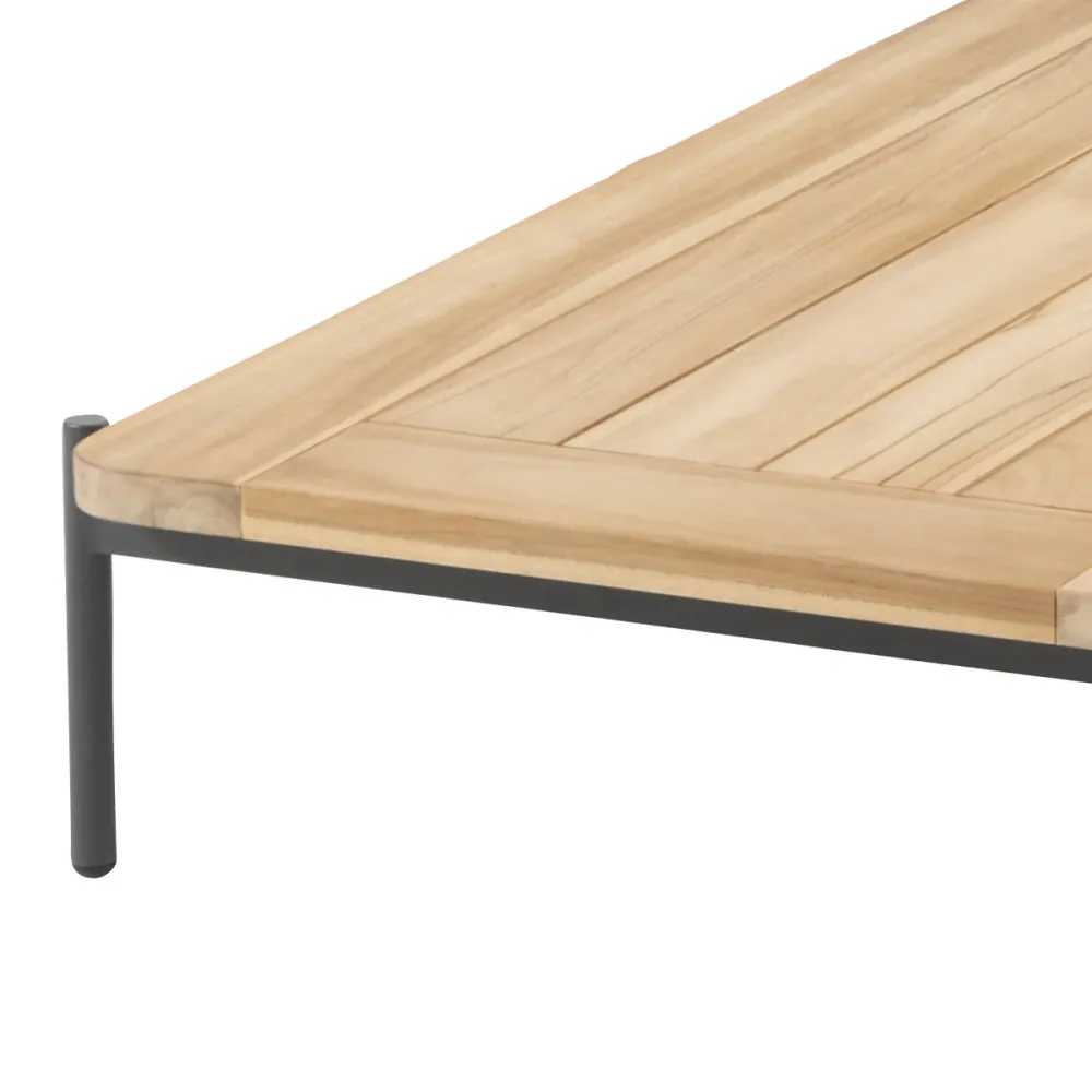 4 Seasons loungetafel Yoga teak 120x75x25 cm 4 Seasons Outdoor