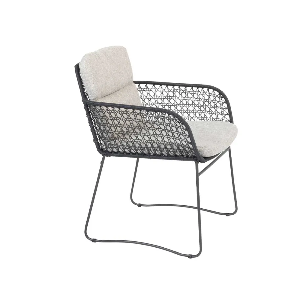 4 Seasons tuinstoel Aprilla antraciet 4 Seasons Outdoor
