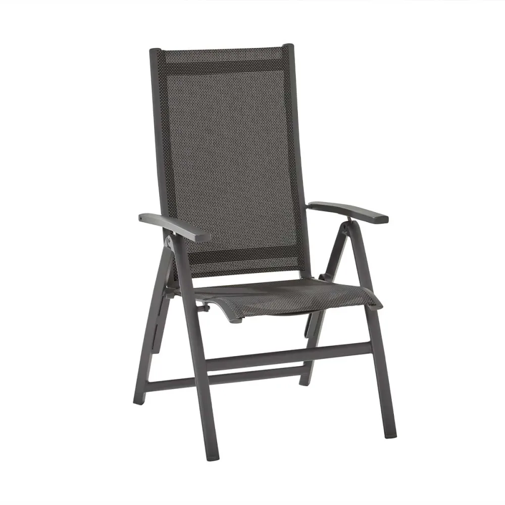 4 Seasons tuinstoel Cadiz - matt carbon verstelbaar 4 Seasons Outdoor