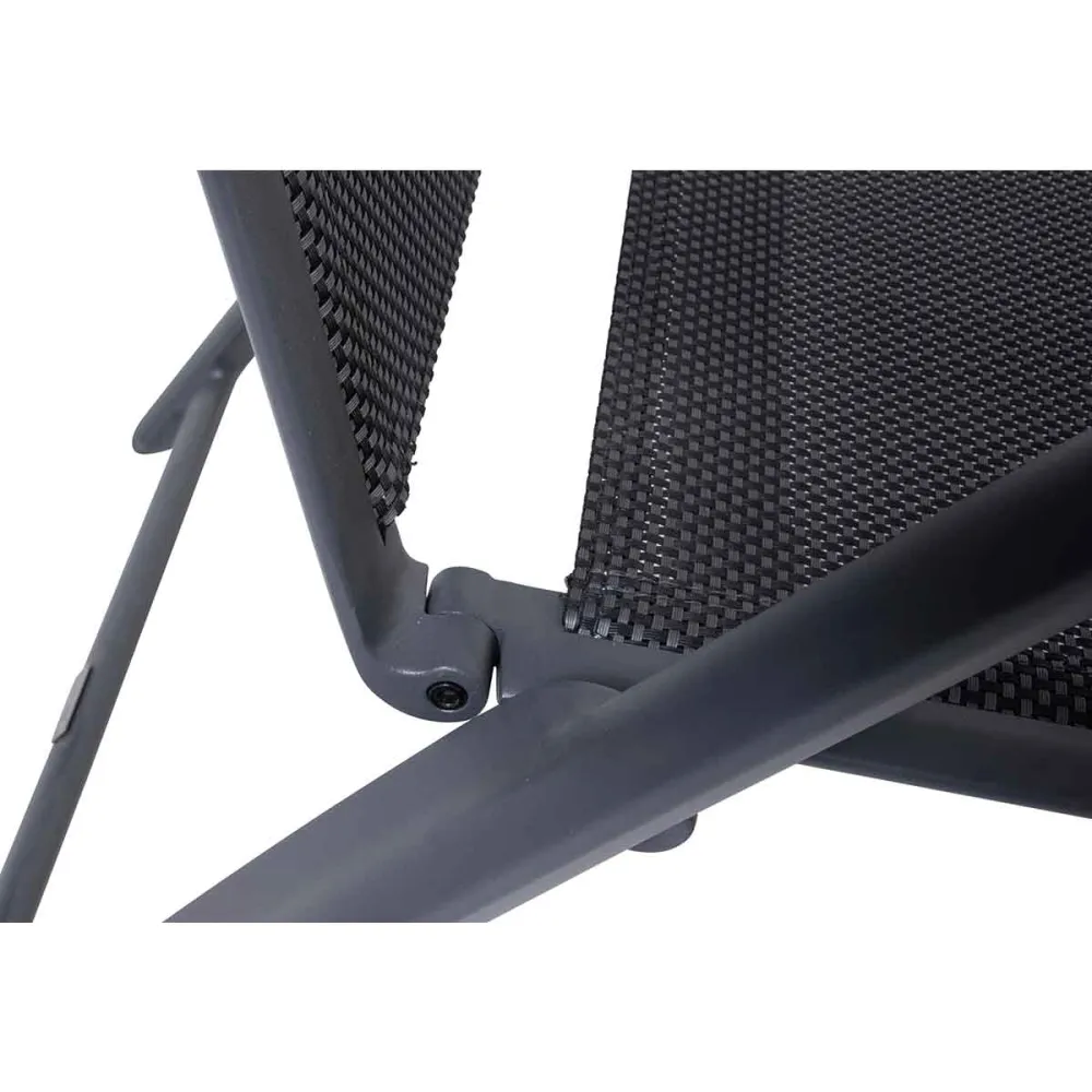 4 Seasons tuinstoel Cadiz - matt carbon verstelbaar 4 Seasons Outdoor