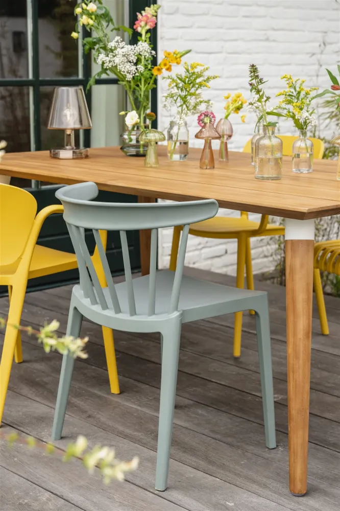 WOOOD Bliss spijlenstoel Zwart De Eekhoorn