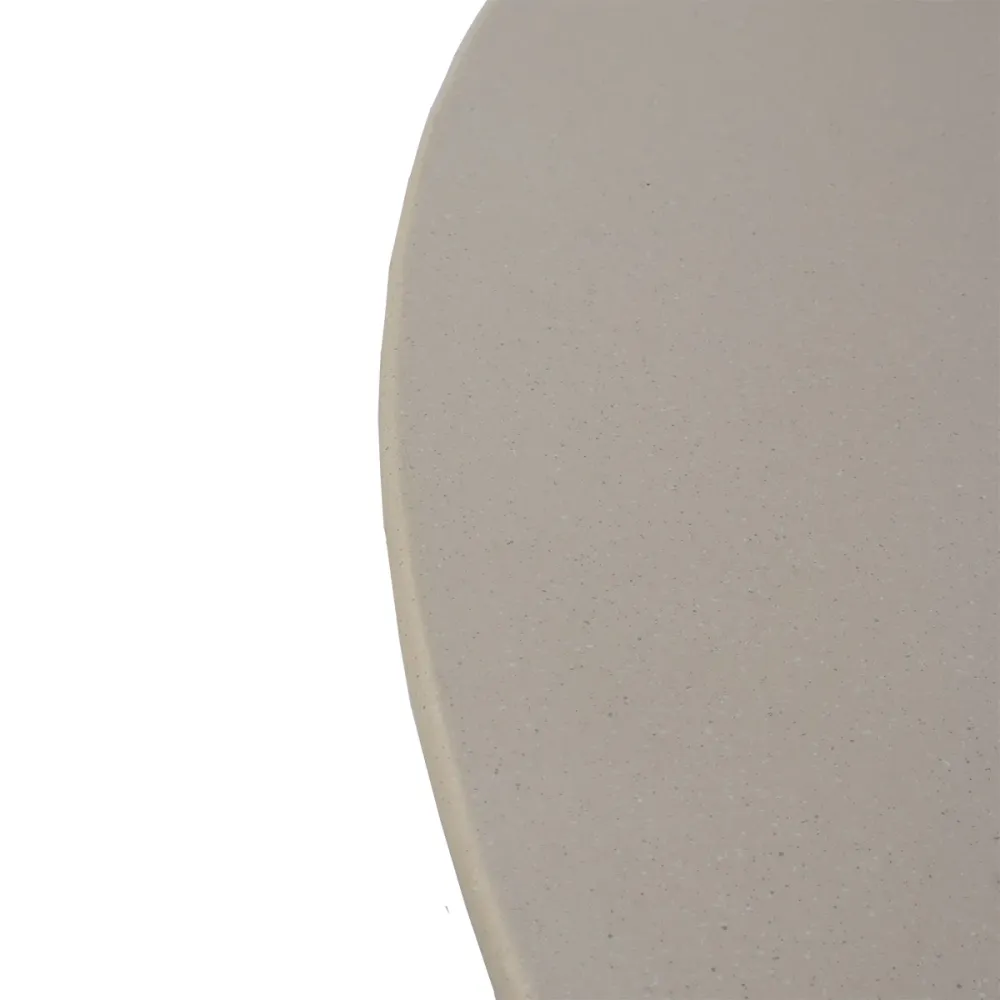 DÉJA Living Tuintafel Stockholm - Rond Beige Eco Composiet - 120x120x75cm