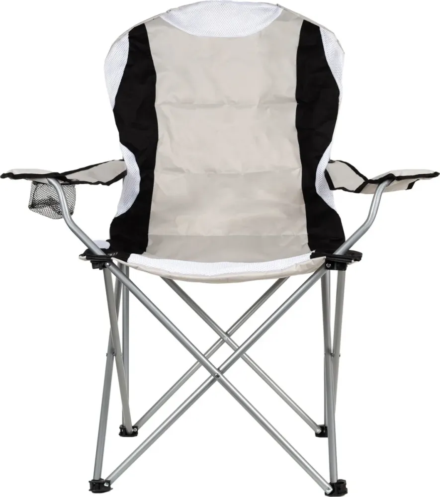 EASTWALL Opvouwbare luxe campingstoel Grijs Eastline International B.V.