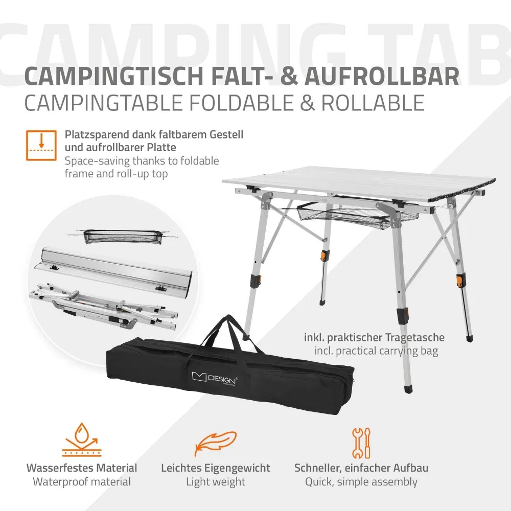 Campingtafel Darryl opvouwbaar ECD Germany