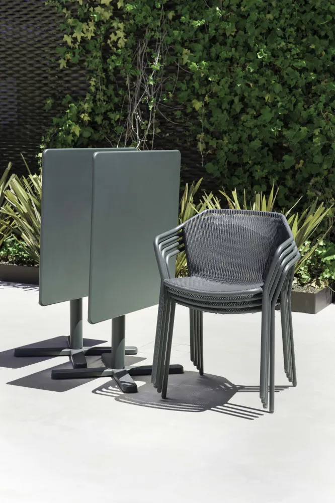 EMU Darwin tuintafel 80x80 cm inklapbaar dark green