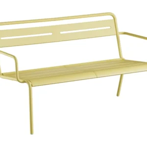EMU Star tuinbank met arm Vanilla Yellow
