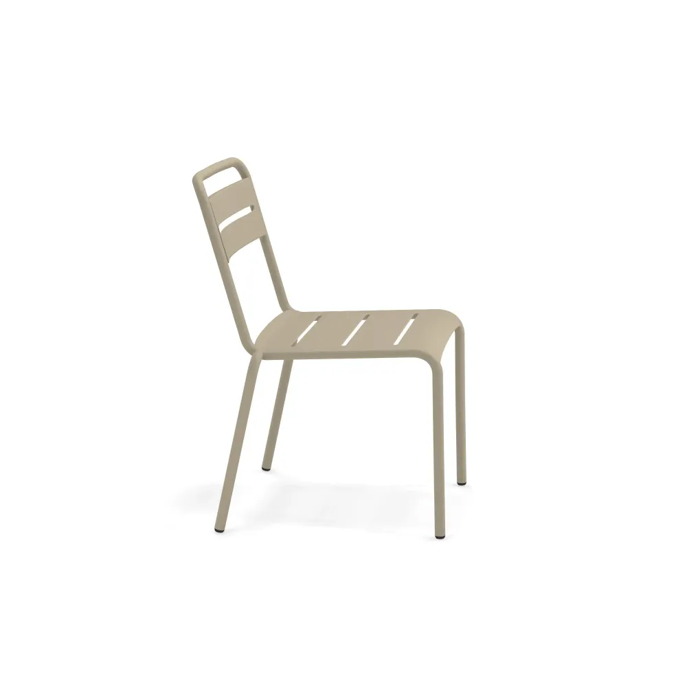 EMU Star tuinstoel aluminium taupe
