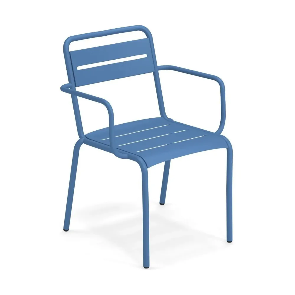 EMU Star tuinstoel met arm marine blue