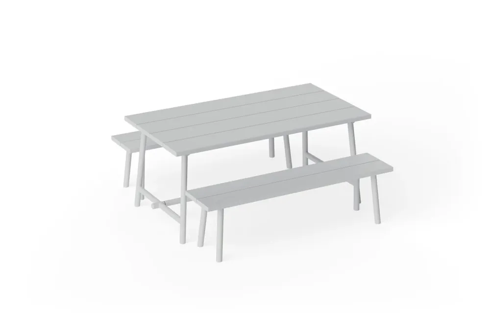 Fatboy Fred's Bench tuinbank Light Grey