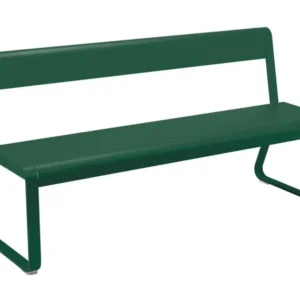 Fermob Bellevie bench tuinbank met rugleuning Cedar Green
