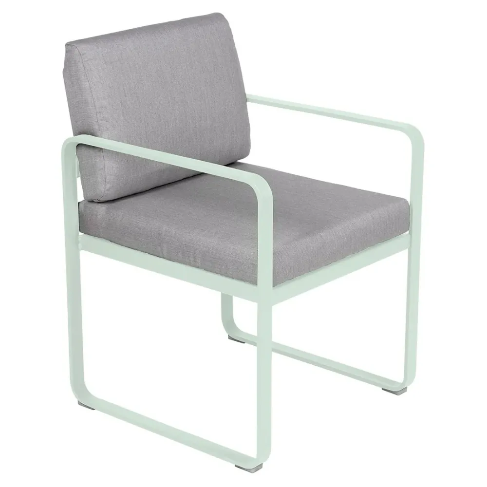 Fermob Bellevie dining armchair tuinstoel Ice mint - Flannel