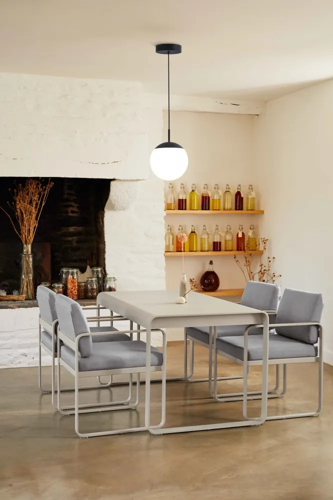 Fermob Bellevie dining armchair tuinstoel Red ochre - Flannel