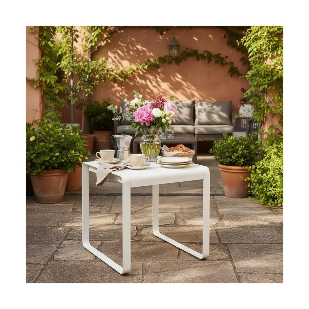 Fermob Bellevie tuintafel 74x80 cm Nutmeg
