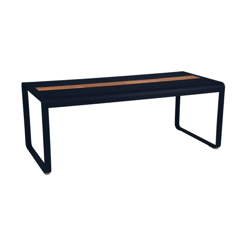 Fermob Bellevie tuintafel met opslagruimte 196x90 cm Deep Blue