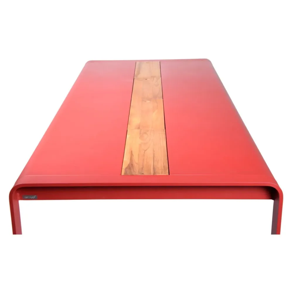 Fermob Bellevie tuintafel met opslagruimte 196x90 cm Deep Blue