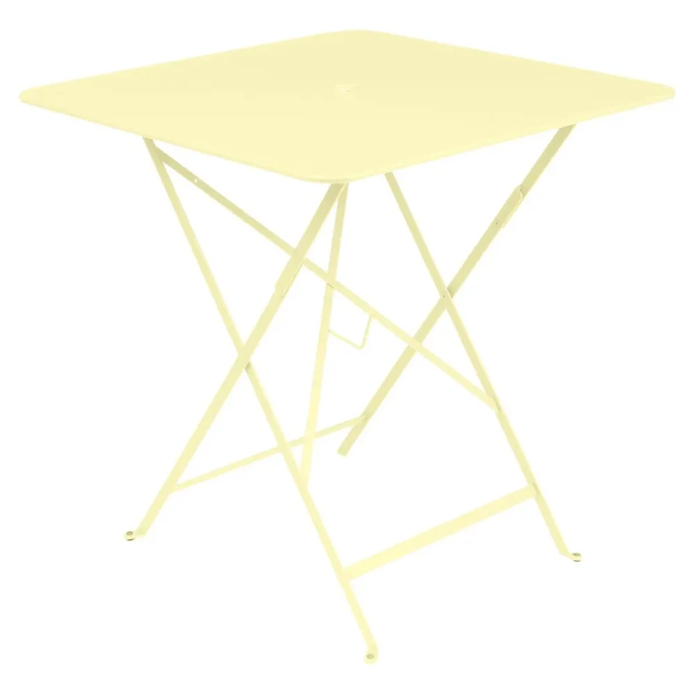 Fermob Bistro tuintafel 71 x 71 cm Frosted lemon