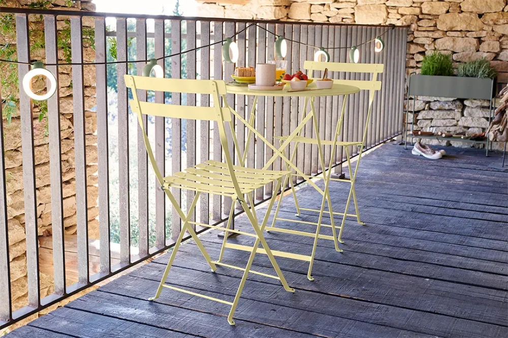 Fermob Bistro tuintafel Ø 60 cm Marshmallow