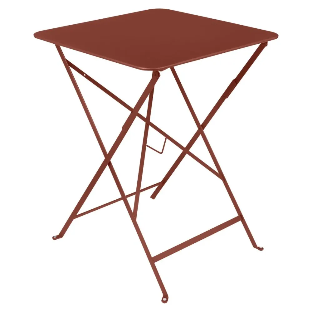 Fermob Bistro tuintafel 57 x 57 cm Red ochre