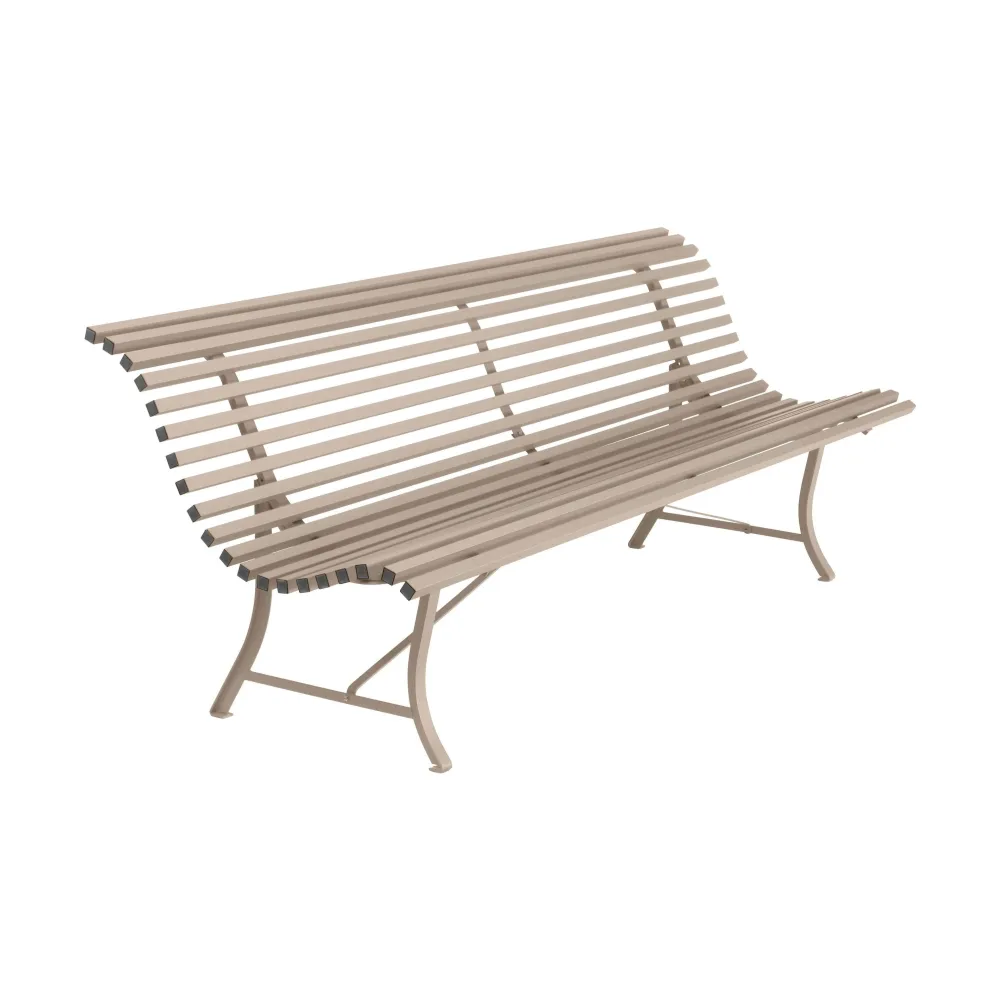 Fermob Louisiane tuinbank 200 cm Nutmeg