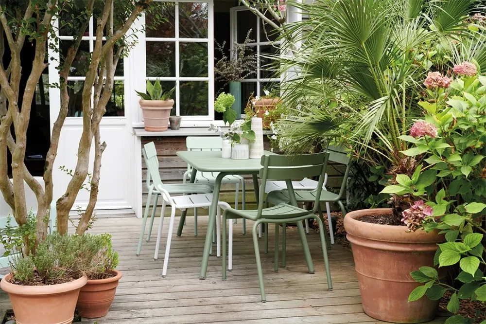 Fermob Luxembourg tuinstoel Cedar green