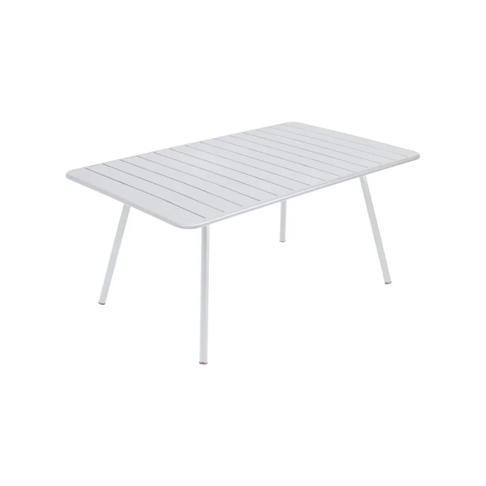 Fermob Luxembourg tuintafel L165 x B100 cm Cotton white
