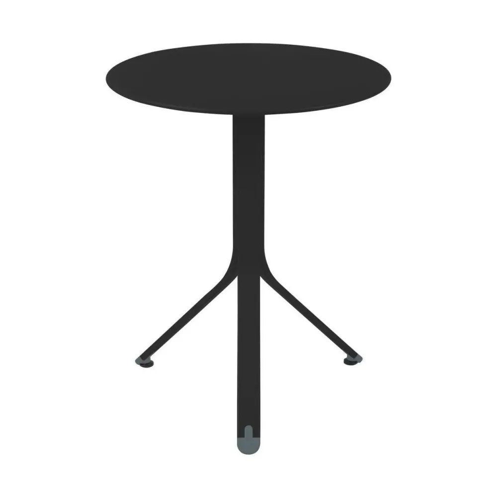 Fermob Rest'o tuintafel Ø60 cm Liquorice