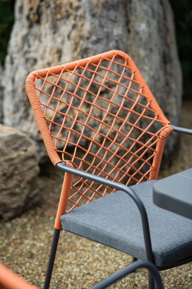 5-delige tuinset Dido tuinstoelen koper - Rimini tafel Garden Impressions