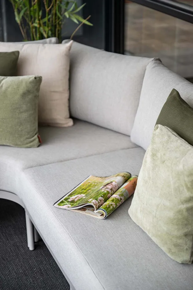 Frigole loungeset - 5-dlg. - taupe -sand - valley sand Garden Impressions