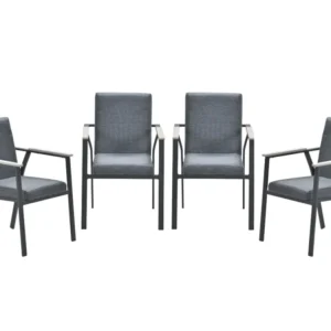 Garden Impressions Catania tuinstoelen set van 4 all weather