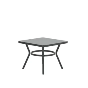 Garden Impressions Douglas dining tuintafel - 90x90 cm - carbon black