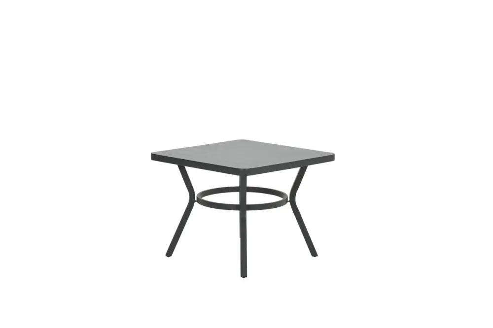 Garden Impressions Douglas dining tuintafel - 90x90 cm - carbon black