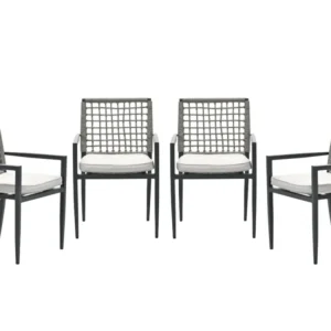 Garden Impressions Florance tuinstoelen set van 4 stapelbaar