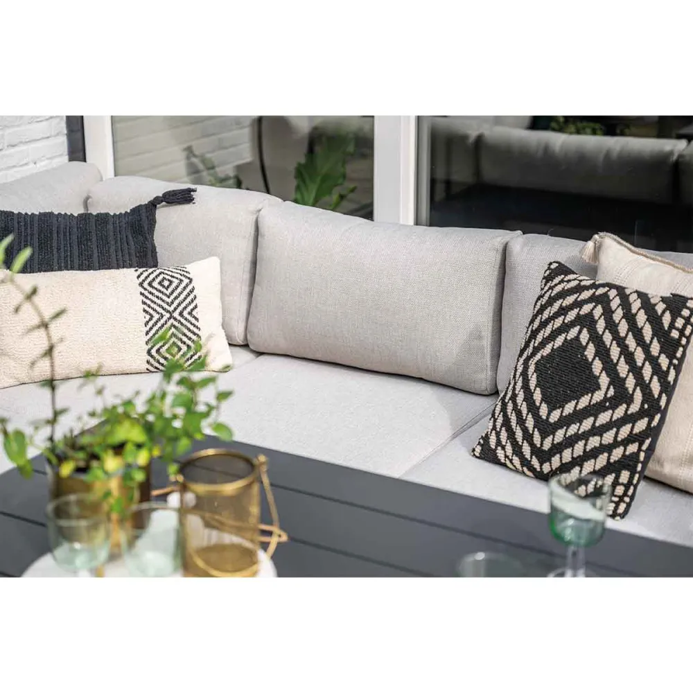 Garden Impressions lounge dining set Malakka valley sand - 4-delig