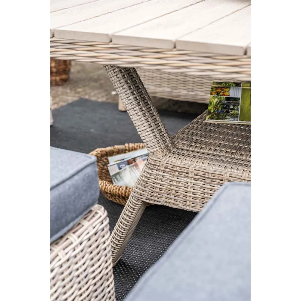 Garden Impressions lounge dining set Nova mystic grey - 6-delig